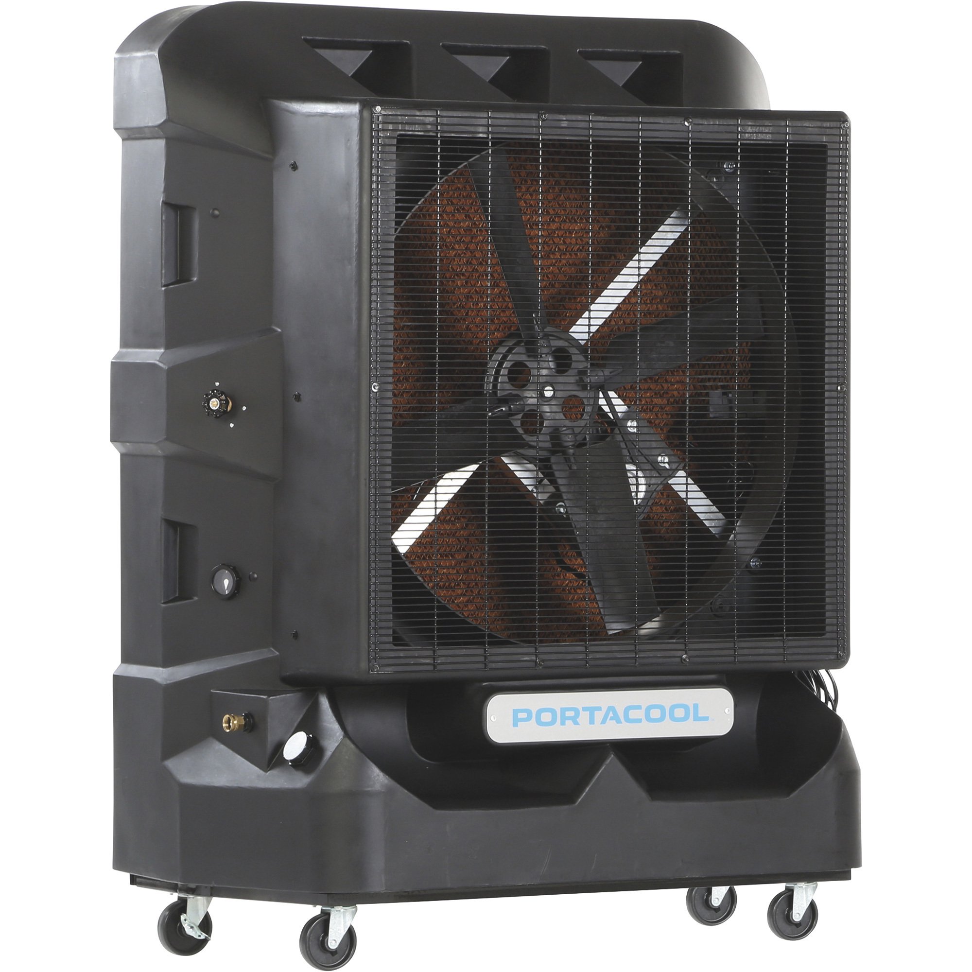 Evaporative Coolers + Misting Fans
